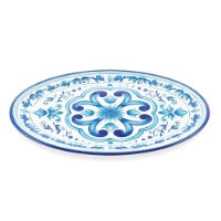 #LARGE SERVING TRAY BLUES 50CM X36CM