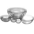 GLASS BOWL SET 10PC