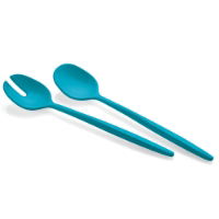 MY FUSION MATT BLUE SALAD SERVERS 