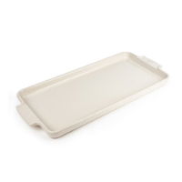 APPOLIA ECRU APPETIZER PLATTER 40CM