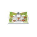 A PANIC OF PHEASANTS GLASS WORKTOP PROTECTOR SMALL 30X22CM