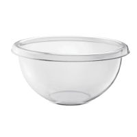 CLEAR SALAD BOWL 25 CM SEASON