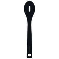 BLACK WOOD FIBRE SLOTTED SPOON