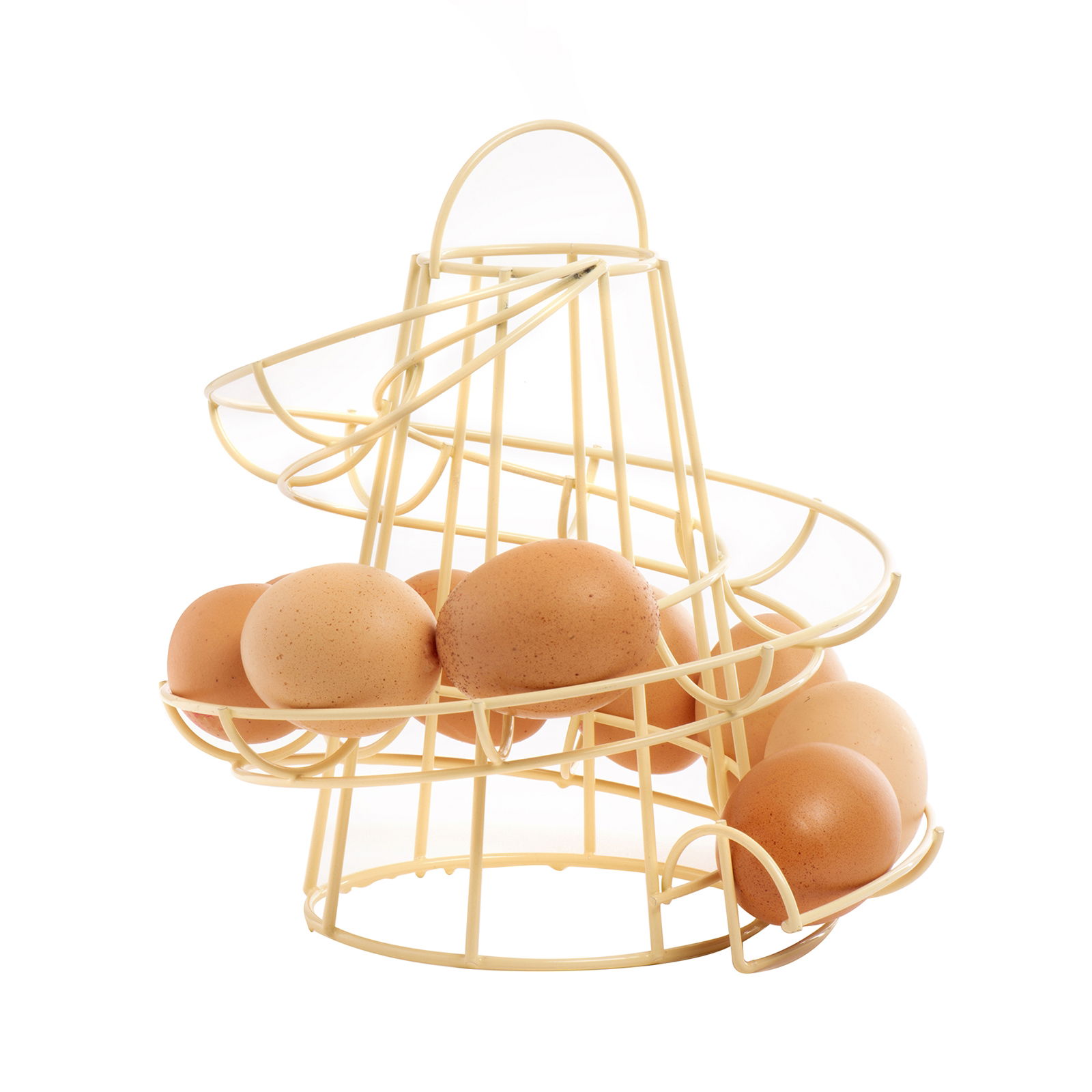 HELTER SKELTER EGG STORE, EGGS, STORAGE, KITCHEN, DISPLAY, WORKTOP