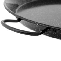 ENAMEL COATED PAELLA PAN 42CM