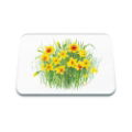 DAFFODIL GLASS BOARD MEDIUM 40X30CM