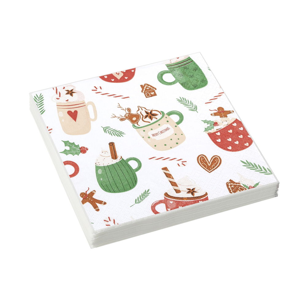 SWEET CUPS PAPER NAPKINS 33 X 33CM