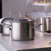 ORIGINAL-PROFI COLLECTION HIGH STEW POT WITH METAL LID 24CM       