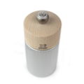 LINE SALT MILL ALUMINIUM NATURAL FINISH 12CM