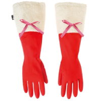 VIGAR CUFFED CHRISTMAS WASHING UP GLOVES