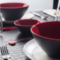 BLACK/RED BOWL Ø20 "MY FUSION"