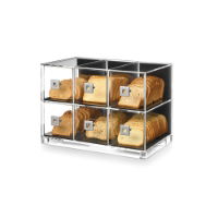 BAKERY CASE 6 DRAWER ACRYLIC