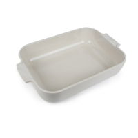 CERAMICS RECTANGUAR BAKEWARE ECRU 36CM 