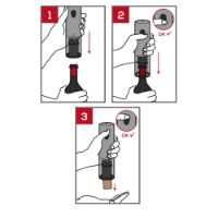 ELIS TOUCH ELECTRIC CORKSCREW STAINLESS STEEL 27CM