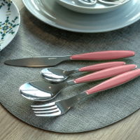 FEELING TURQUOISE DESSERT FORK FEELING (STAINLESS STEEL-ABS)