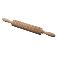 SPRINGTIME ENGRAVED ROLLING PIN