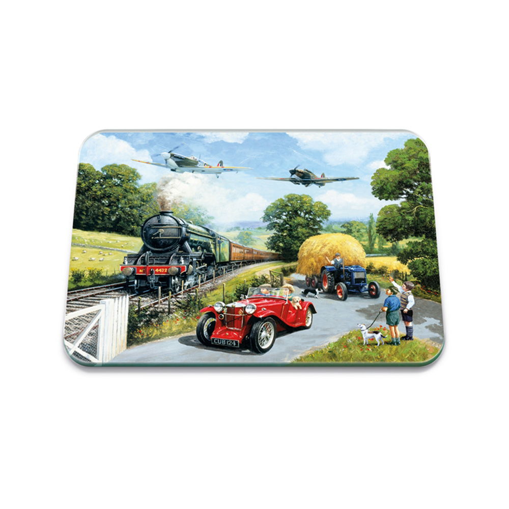 WAR SUMMER TIME 40 x 30CM MEDIUM GLASS WORKTOP PROTECTOR