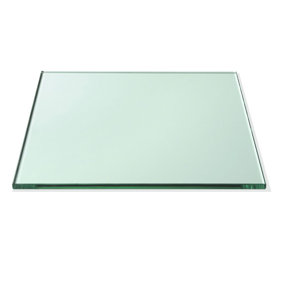 14in SQ CLEAR TEMPERED GLASS