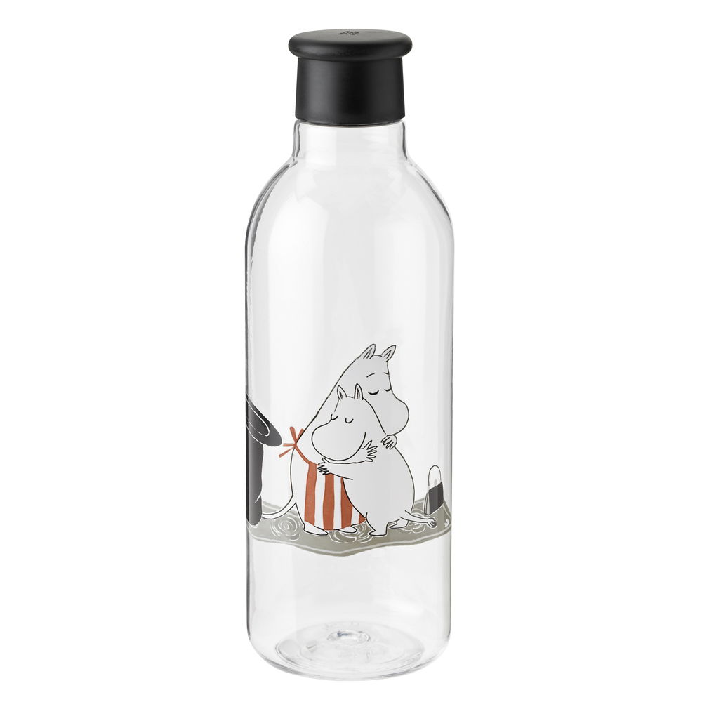 DRINK IT DRINKING BOTTLE  0 75 L  BLACK MOOMIN