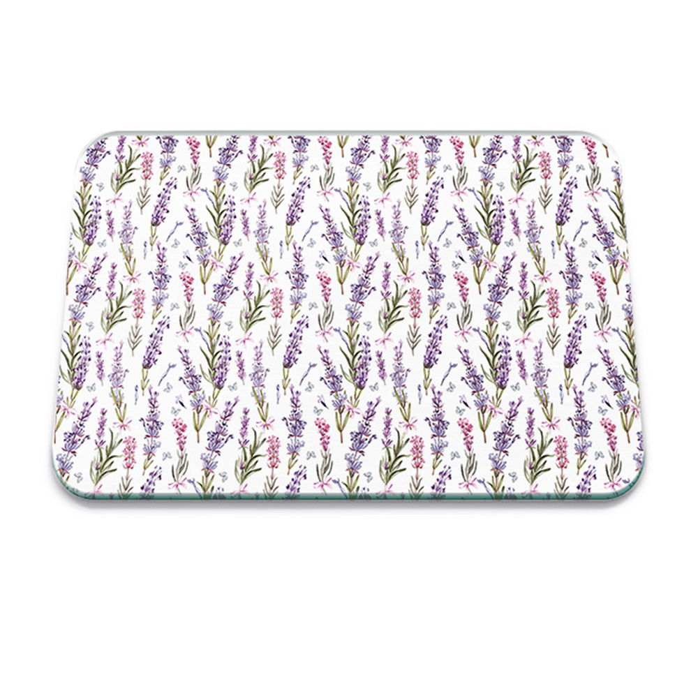 LAVENDER MEADOW MED WORKTOP PROTECTOR (CL)