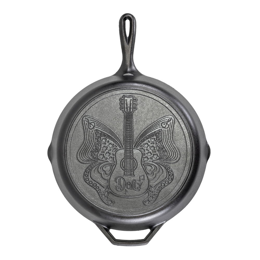 LODGE DOLLY GUITAR 12 SKILLET