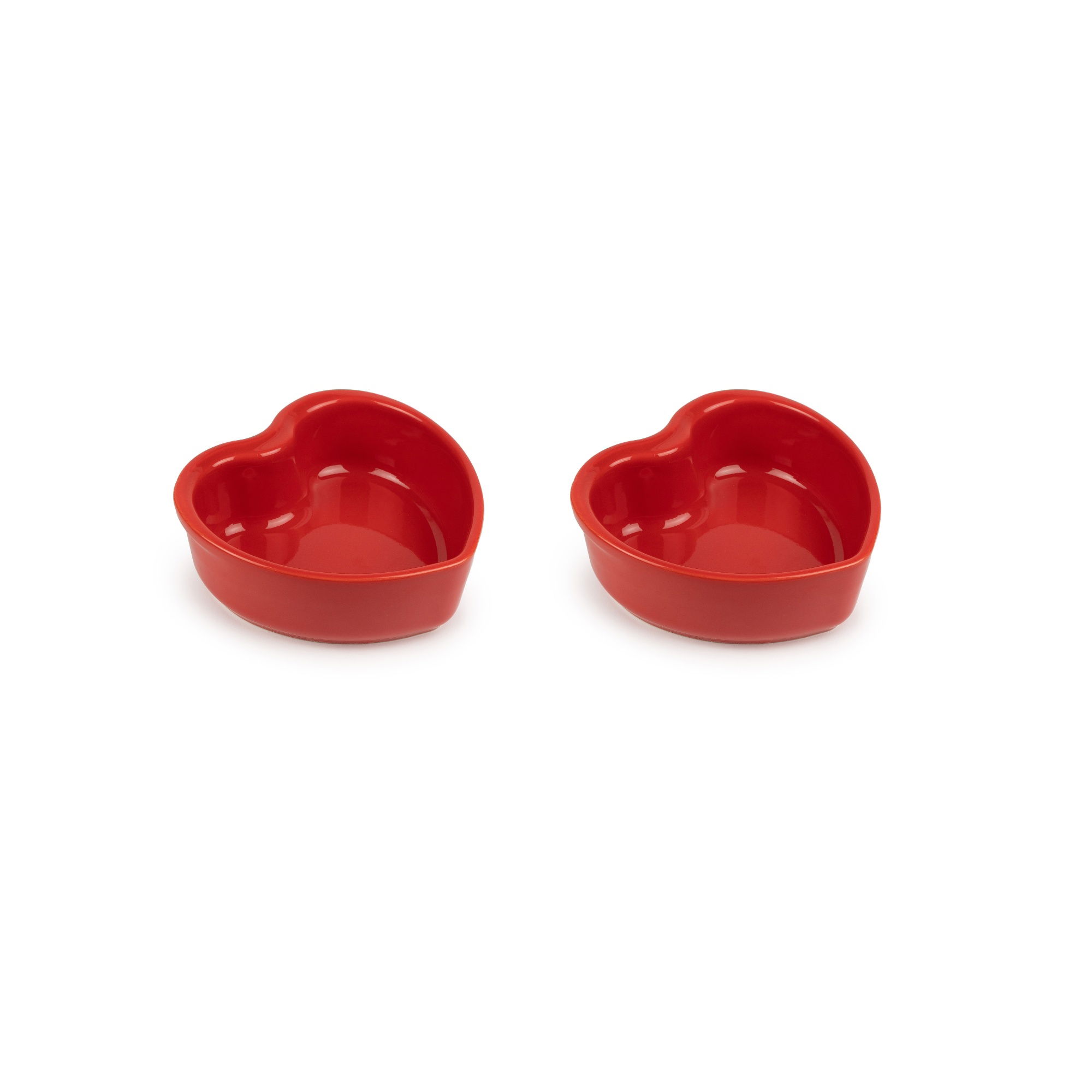 HEART RAMEKINS 14CM SET OF 2