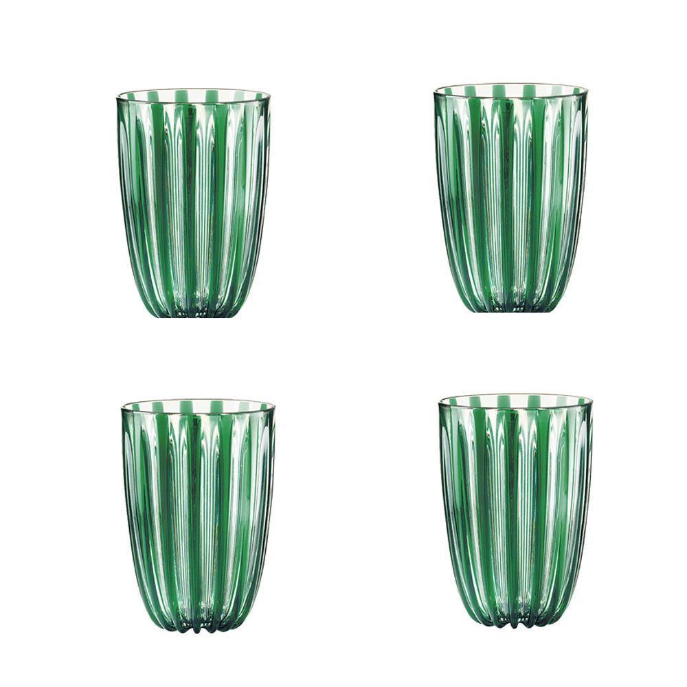 DOLCE VITA EMERALD SET OF 4 TUMBLERS