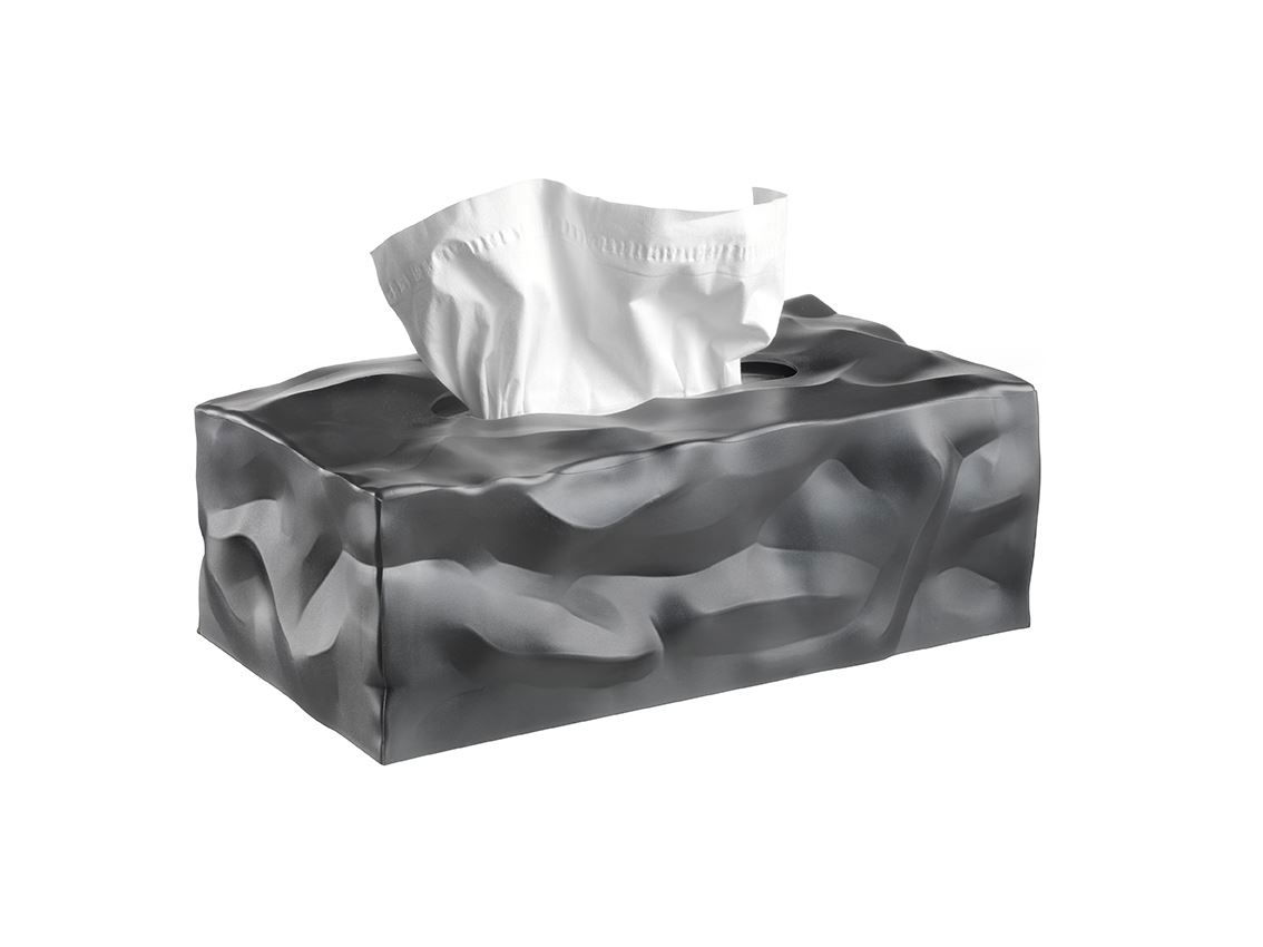 #WIPY 2 TISSUE BOX COVER GREY