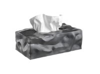 #WIPY 2 TISSUE BOX COVER GREY