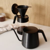 NOHR GOOSENECK KETTLE METALLIC BLACK