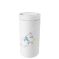 TO GO CLICK VACUUM INSULATED CUP, 0.4 L. - FROST - MOOMIN