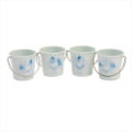 MILL HOUSE BREAKFAST CLUB EGG CUP PAILS, BOILED EGGS, BREAKFAST, EGG CUP, PAILS, KITCHEN