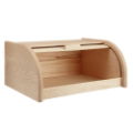 BEECHWOOD ROLL TOP BREAD BIN