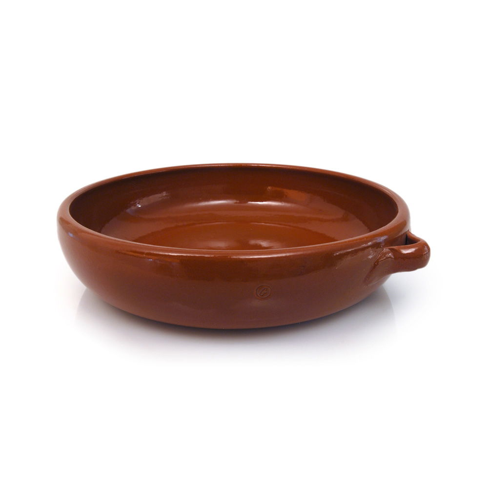 REGAS TERRACOTTA ROUND CASSEROLE NO LID 25CM  