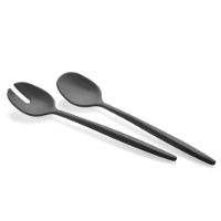 MY FUSION BLACK SALAD SERVERS 