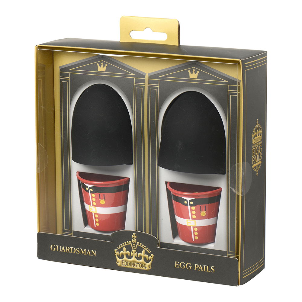 GAURDSMAN EGG CUP PAILS SET OF 2