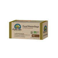 IF YOU CARE 3 GALLON COMPOSTABLE FOOD WASTE BAGS