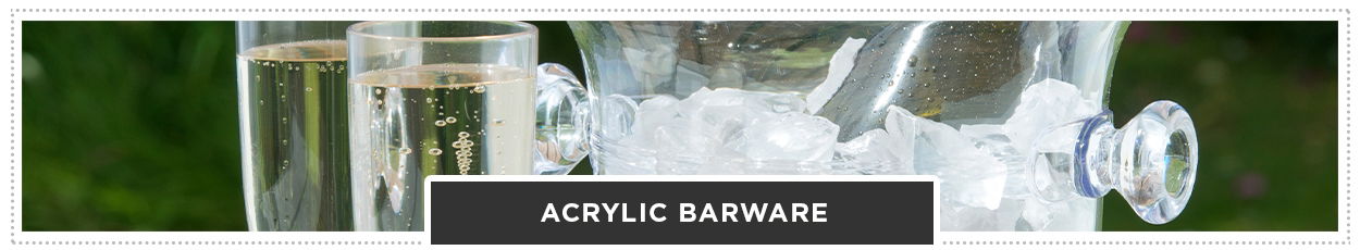 acrylic barware