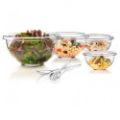 HAPPY HOUR TRANSPARENT SALAD BOWL 15CM