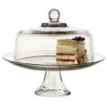 LARGE GLASS CAKE DOME 26CM