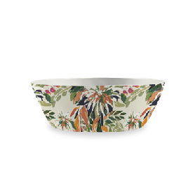 MED GARDEN LOW BOWL CEREAL PASTA 22CM