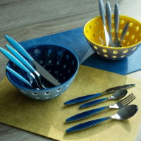 FEELING TURQUOISE FORK FEELING (STAINLESS STEEL-ABS)