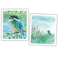 NATIONAL TRUST KINGFISHER PLANT BASED CLEANING CLOTHS SET OF 2