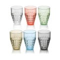 ASSORTED SET 6 TALL TUMBLERS TIFFANY