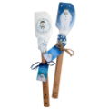 THE SNOWMAN™ SET OF 2 ASSORTED SPATULAS (12) BLUE