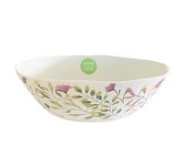 MEDITERRANEAN GARDEN SALAD SERVING BOWL 35CM DIA