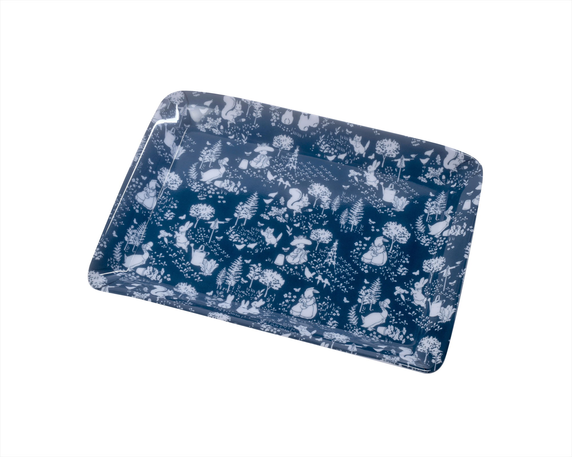 PETER RABBIT CLASSIC DARK BLUE SCATTER TRAY