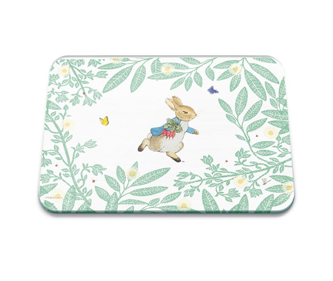 PETER RABBIT DAISY RANGE WORKTOP PROTECTOR SMALL 30CM X 22CM