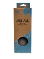 EARTHKIND GREY WOOL DRYER BALLS SET OF 3