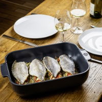 APPOLIA CERAMICS SLATE RECTANGULAR BAKEWARE 36CM